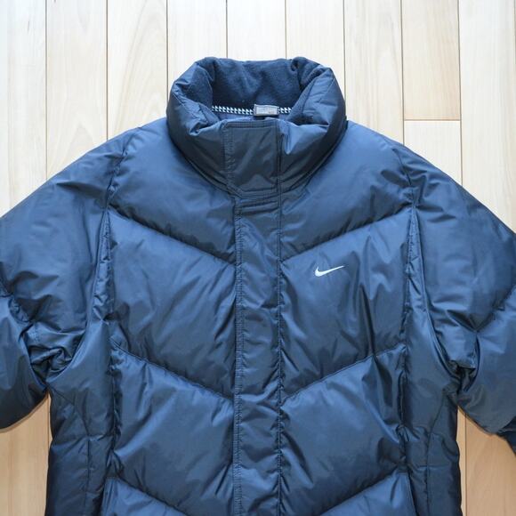 Nike Duck Down Puffer Jacket Black Size M - Picture 2 of 7